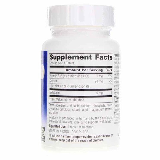 Sleep Science Melatonin 5 Mg Tablets, SNN